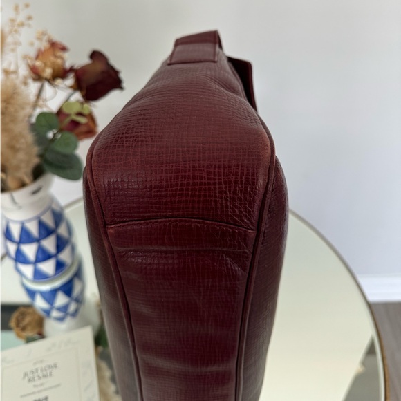 Fendi Vintage Crossbody Bag Bordeaux 1925 Stamp - Picture 13 of 15